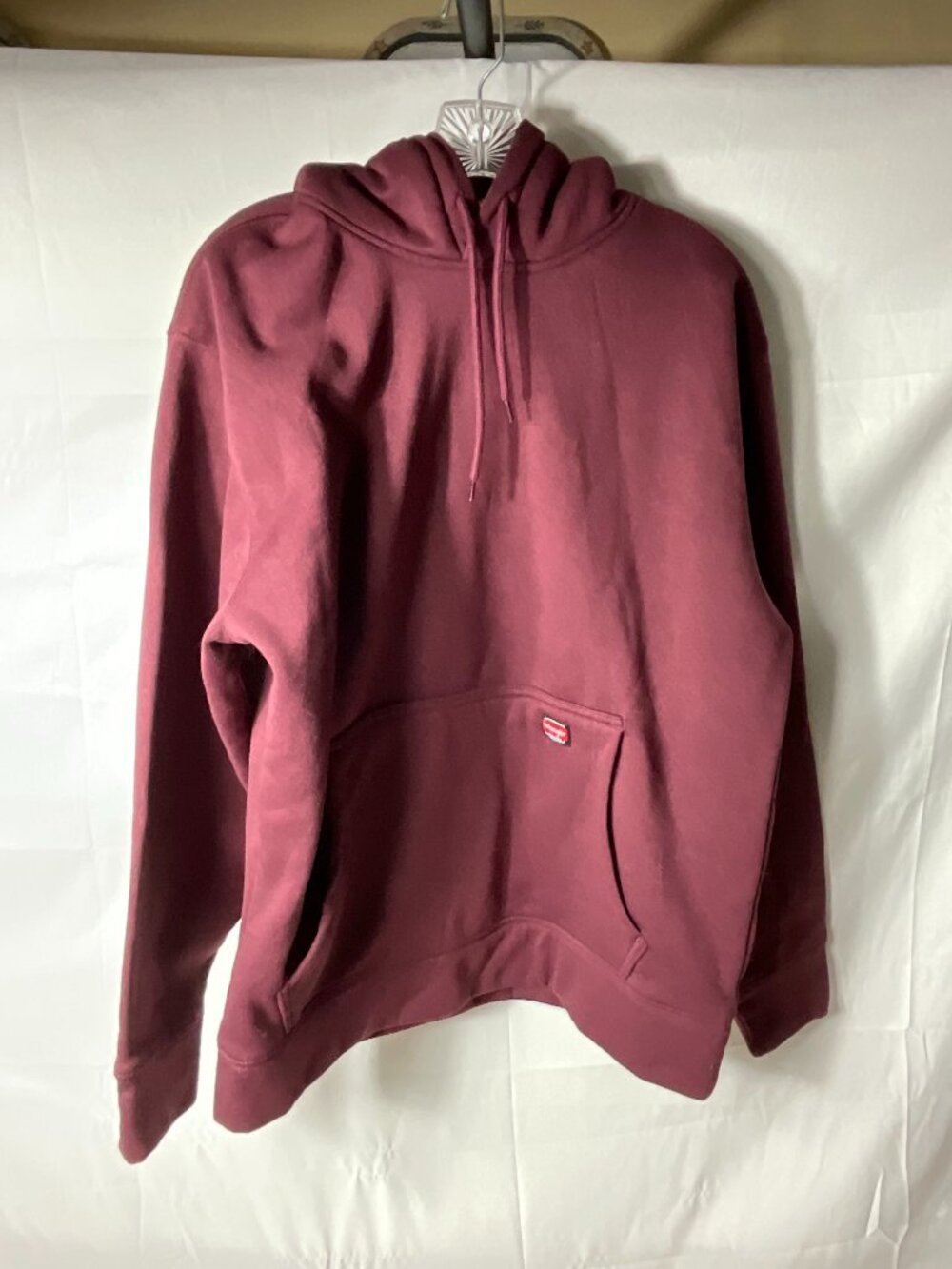 Wrangler Maroon Pullover Hoodie